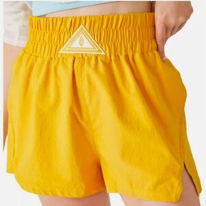 Free People Movement Next Round Short Swaying Sunflowers Size Large